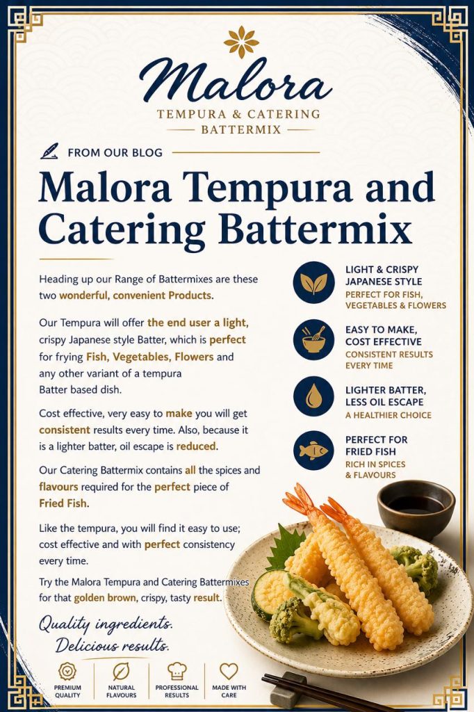 tempura and catering battermix
